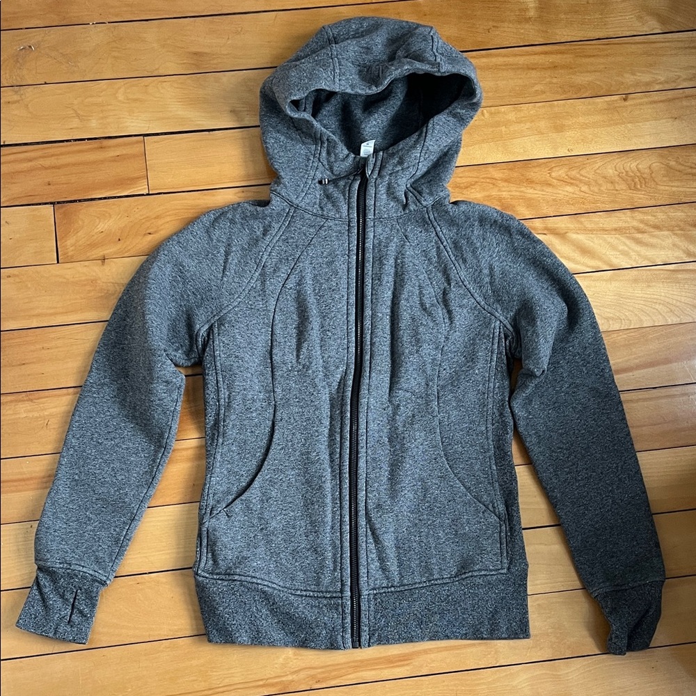Lululemon Athletica Dark Gray Scuba Hoodie